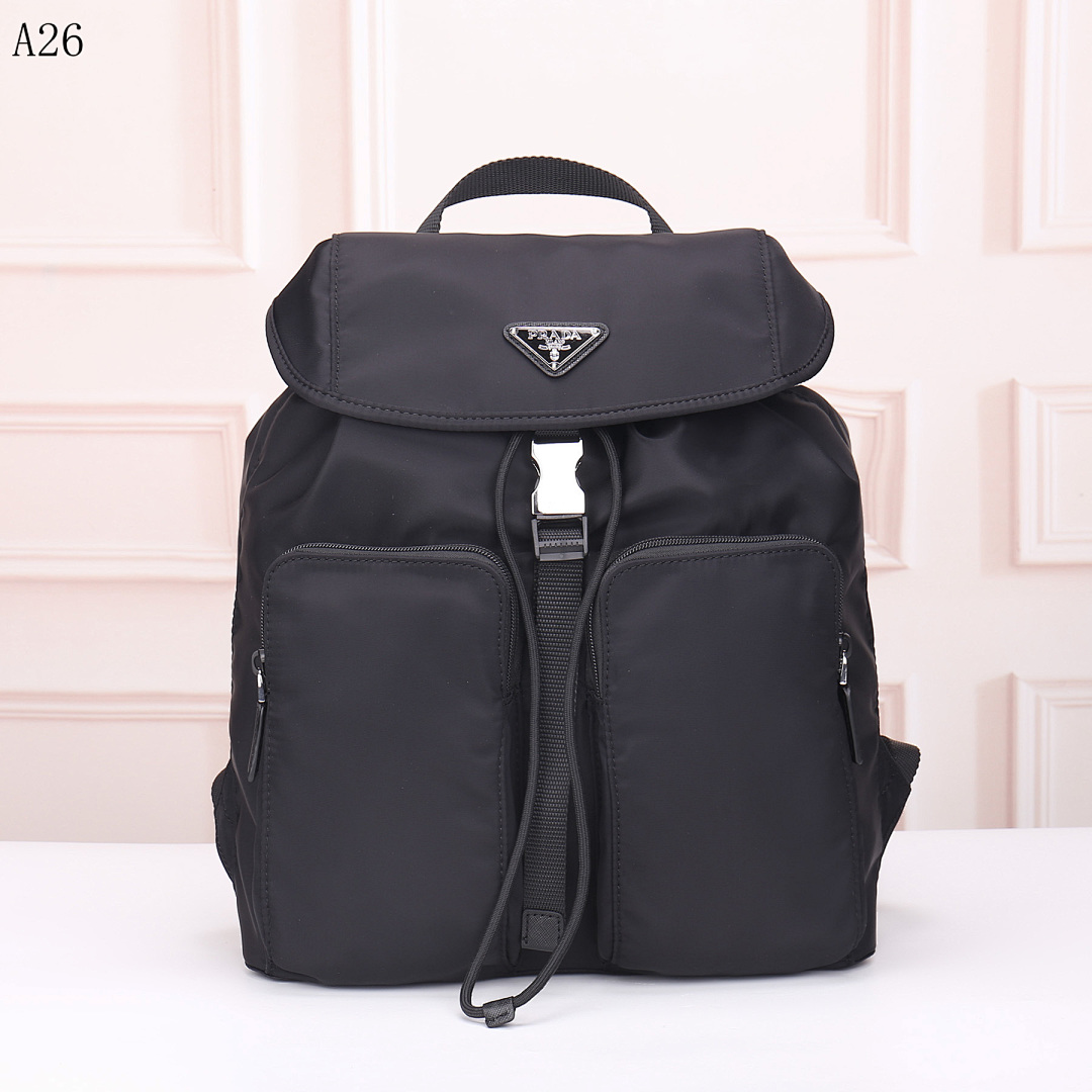 Pr4da Nylon Backpack A26 #1830