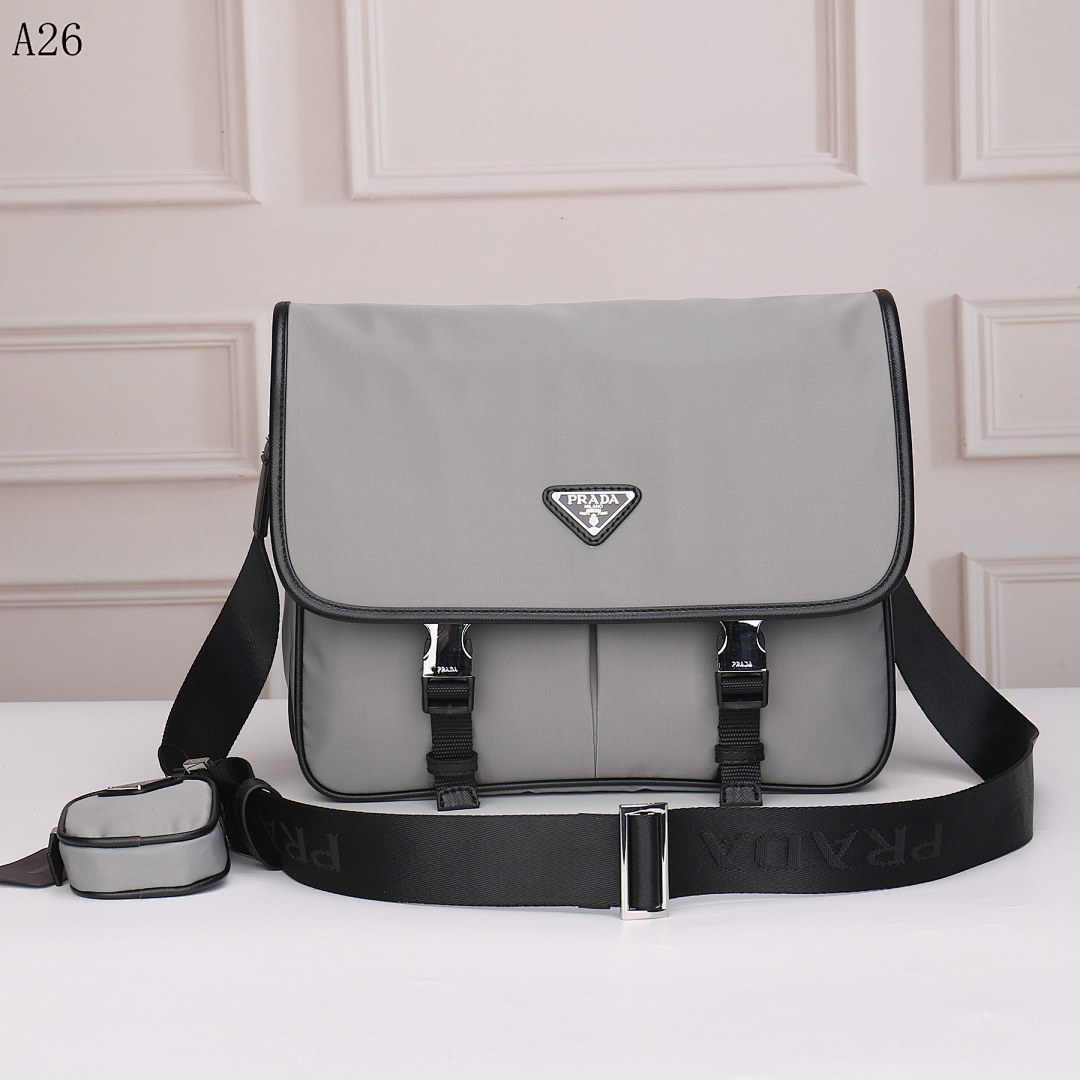 Pr4da A26 Nylon Messenger Bag #1721