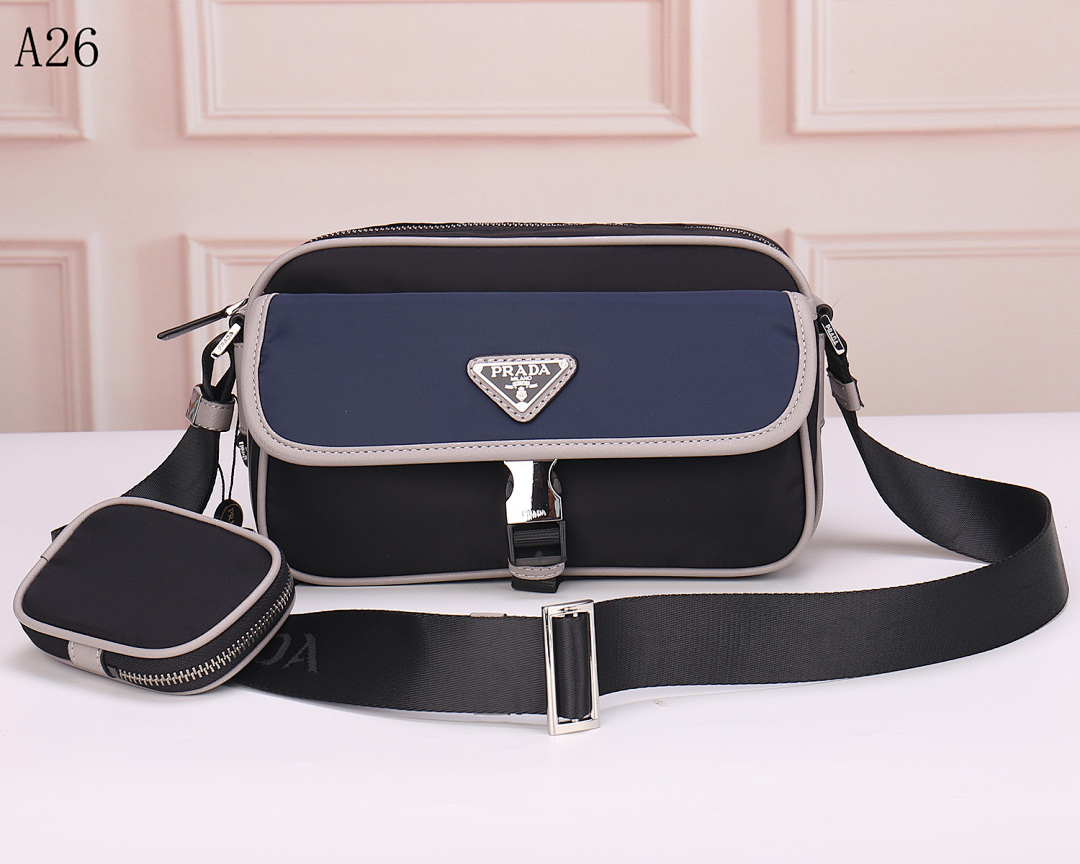 Pr4da A26 Nylon Crossbody Bag #1983