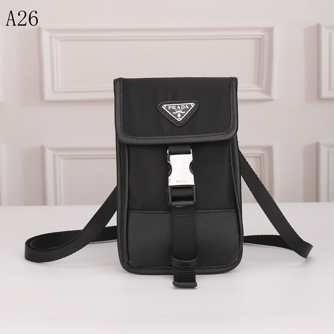 Pr4da A26 Nylon Crossbody Bag #1596