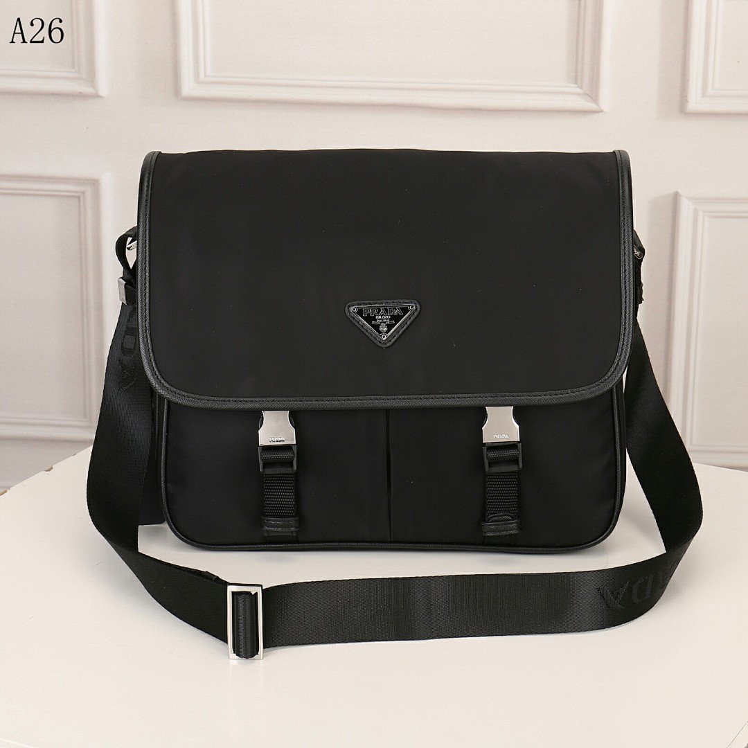 Pr4da Nylon Messenger Bag #1652