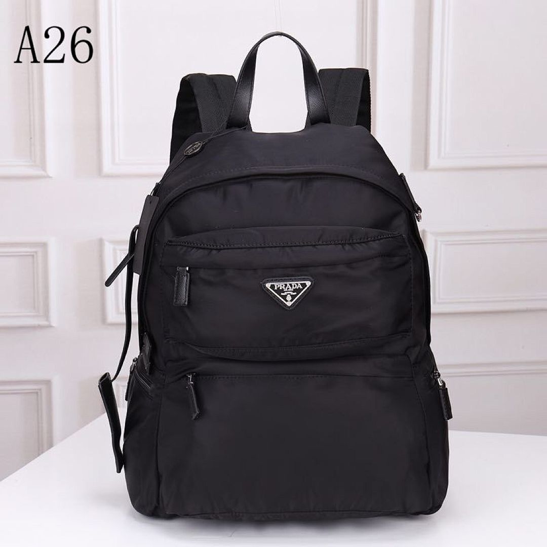 Pr4da A26 Nylon Backpack #1728
