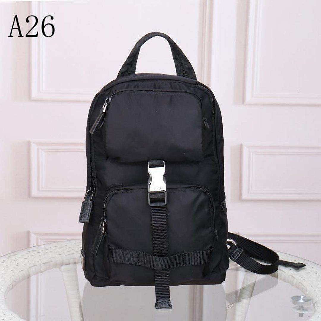 A26 Classic Black Backpack #1935