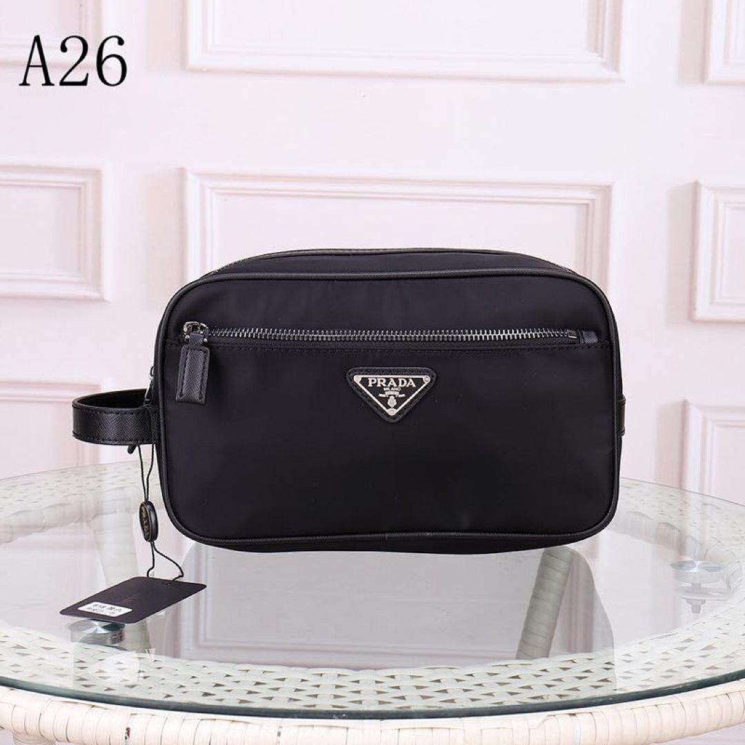 Pr4da Nylon Travel Toiletry Bag #1862