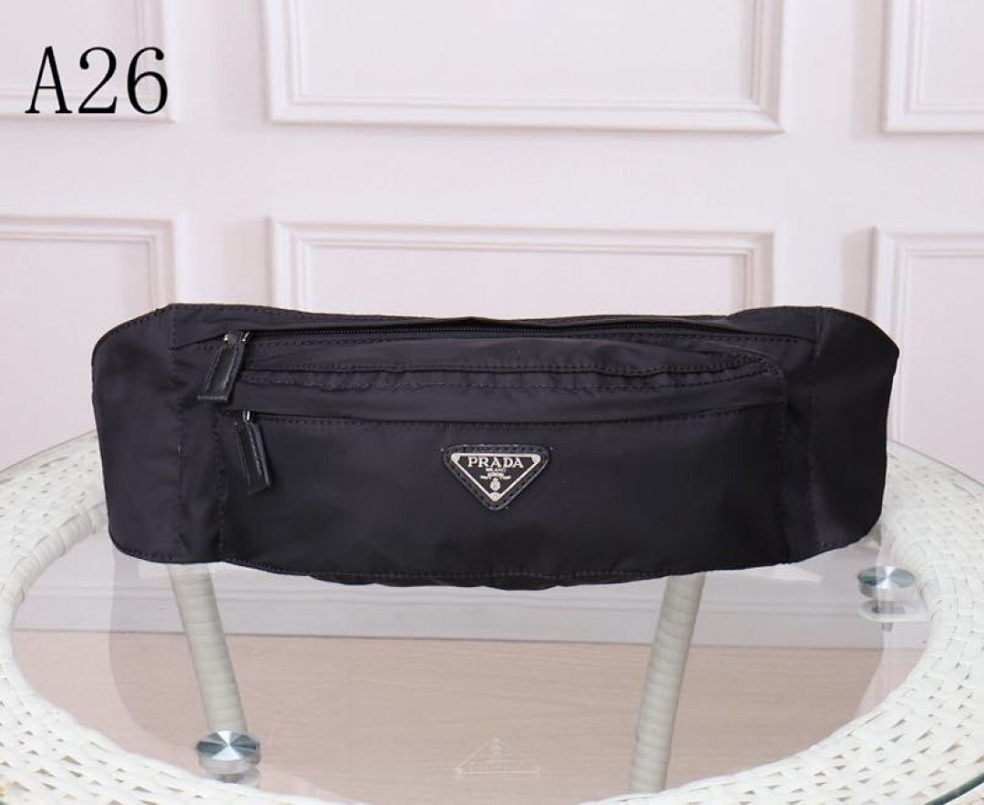 Pr4da A26 Nylon Waist Bag #1554