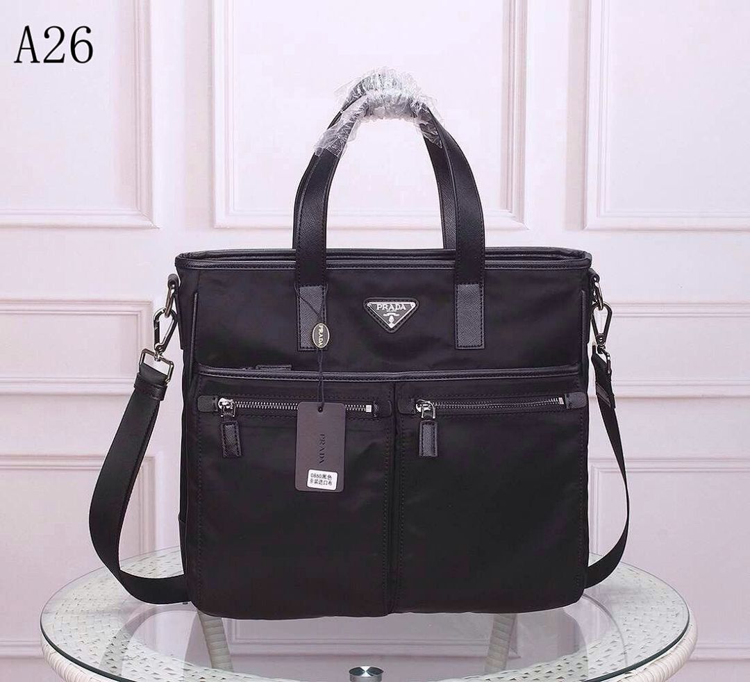 Pr4da A26 Nylon Tote Bag #1872