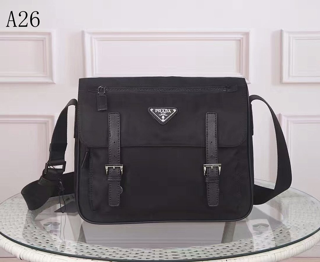 Pr4da A26 Nylon Messenger Bag #1749