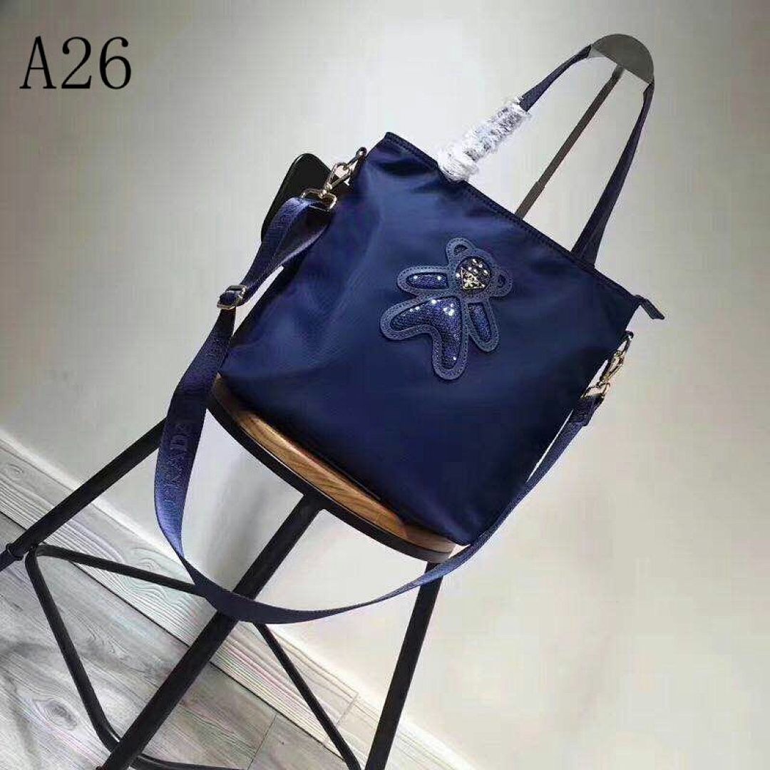 A26 – Navy Blue Embellished Crossbody Bag #1813