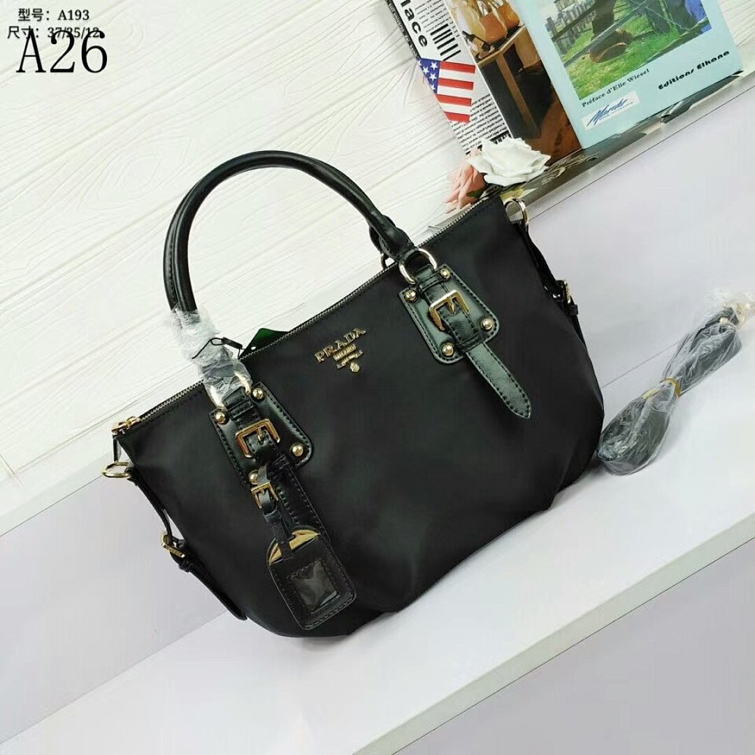 Pr4da A193 Saffiano Leather Tote Bag #1770