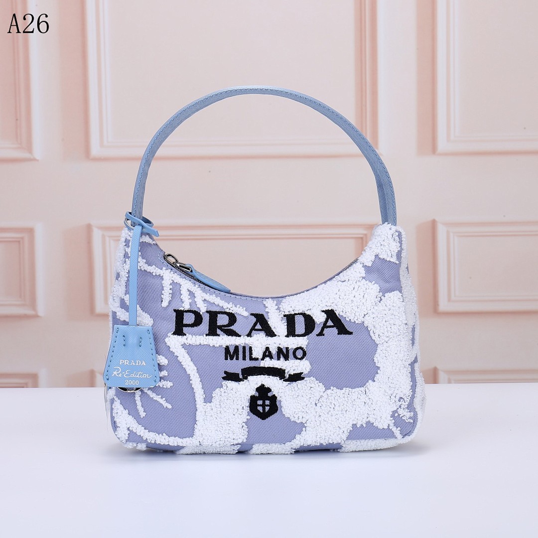 Pr4da Re-Edition 2000 Mini Hobo Bag #1739