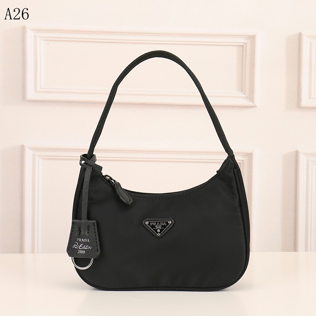 Pr4da Re-Edition 2000 Nylon Shoulder Bag #1856