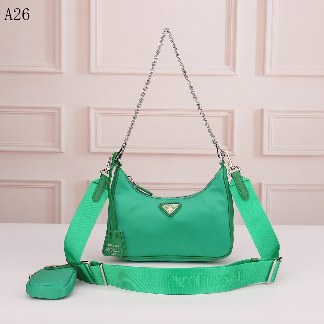 Pr4da Re-Edition 2005 Nylon Shoulder Bag #1900 1 Pr4da Re-Edition 2005 Shoulder Bag #1914