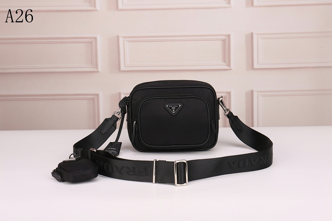 Pr4da + A26 + Nylon Crossbody Bag #1761