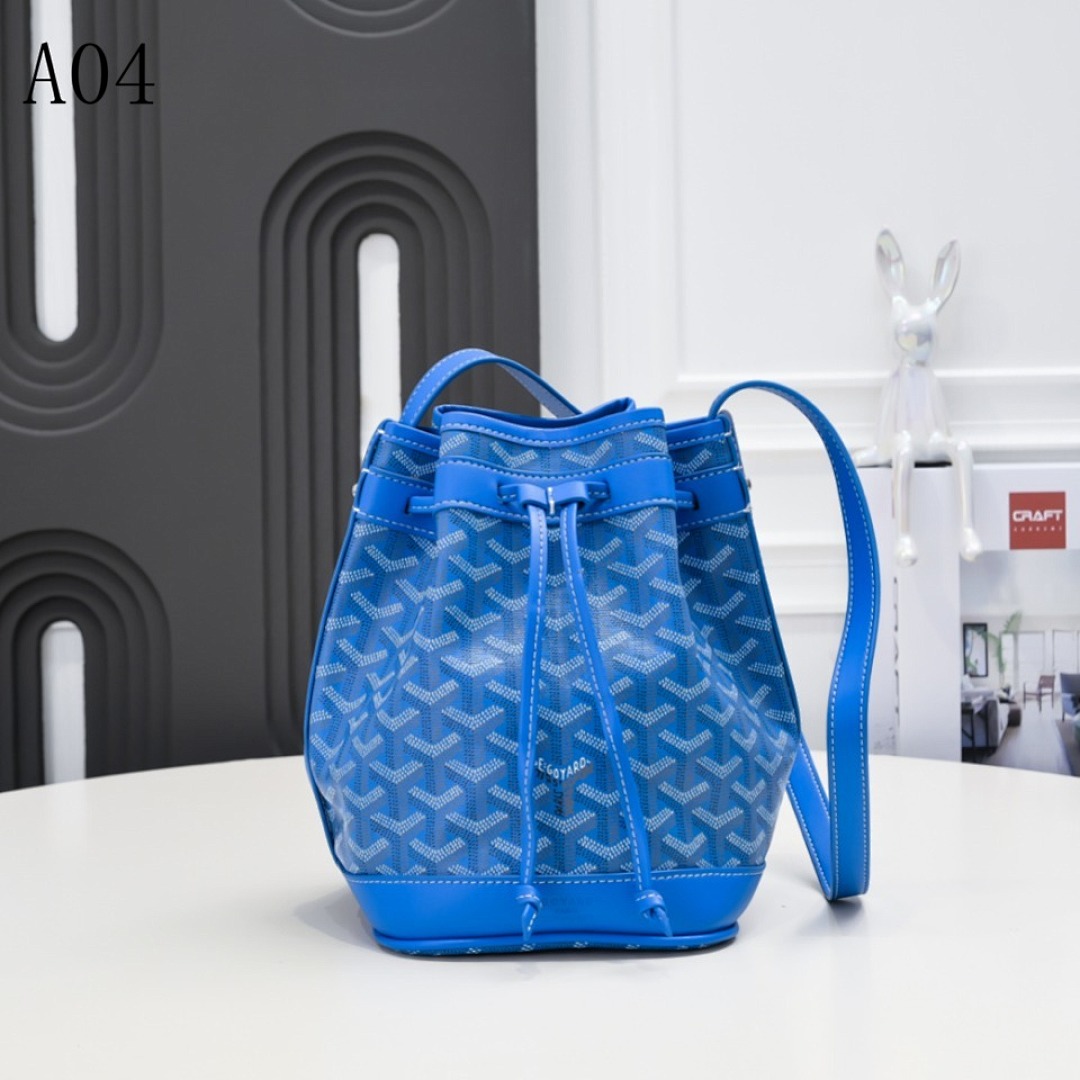 MCM + A04 + Drawstring Bucket Bag #6109