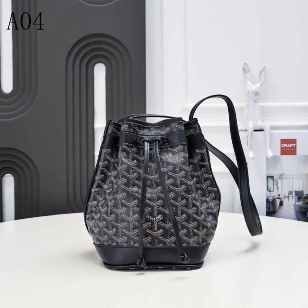 MCM + A04 + Drawstring Bucket Bag #6063