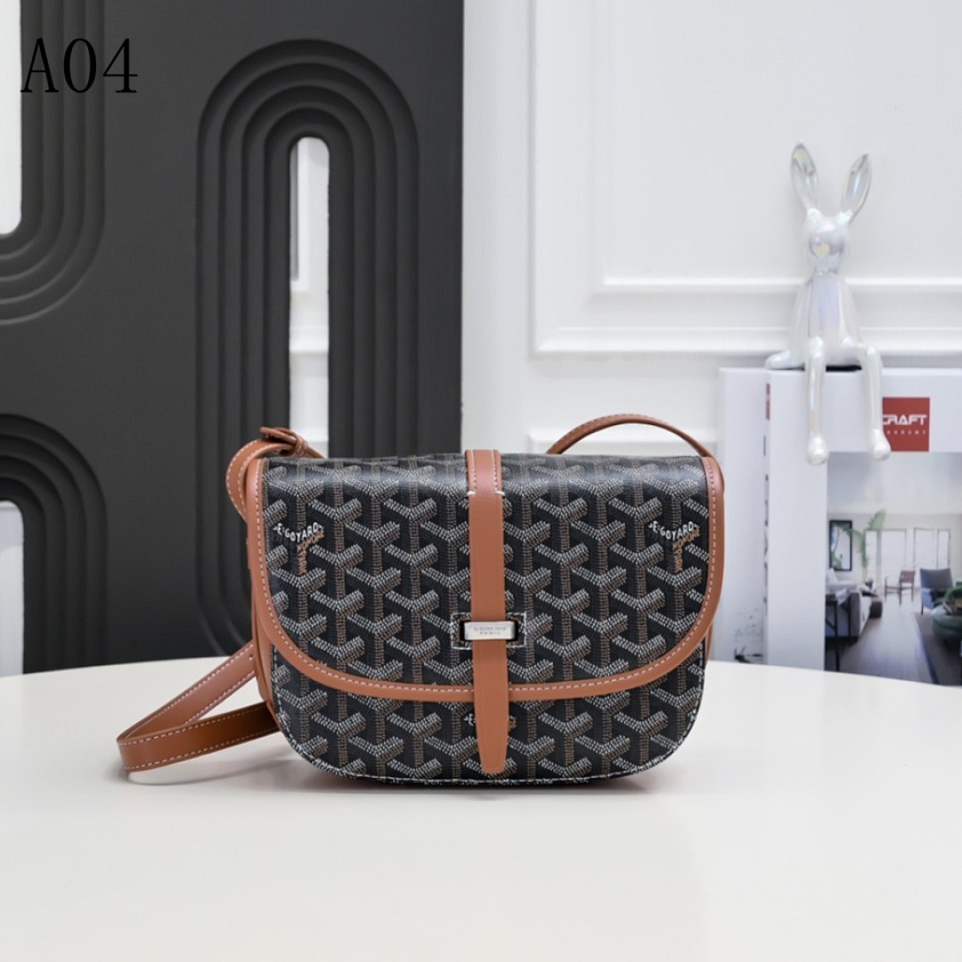 MCM + A04 + Classic Monogram Crossbody Bag #568