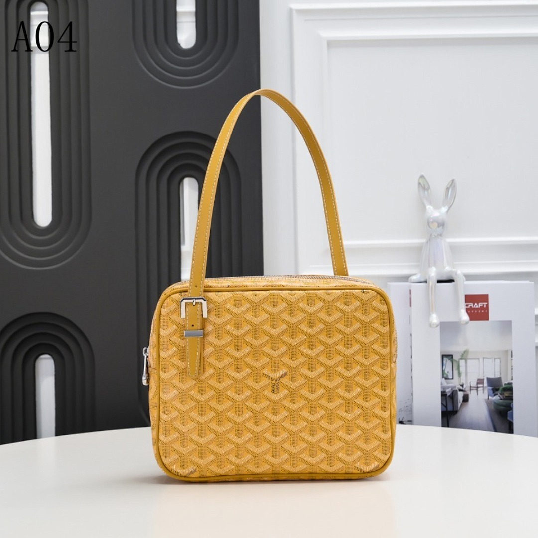Goyarrd – Saint Louis PM – Yellow Monogram Canvas Bag #566