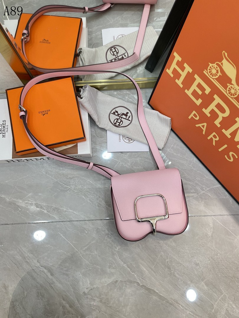 Hermès - Constance - Pink Mini Bag #5553 1 Hermès – Constance – Pink Mini Bag #5553