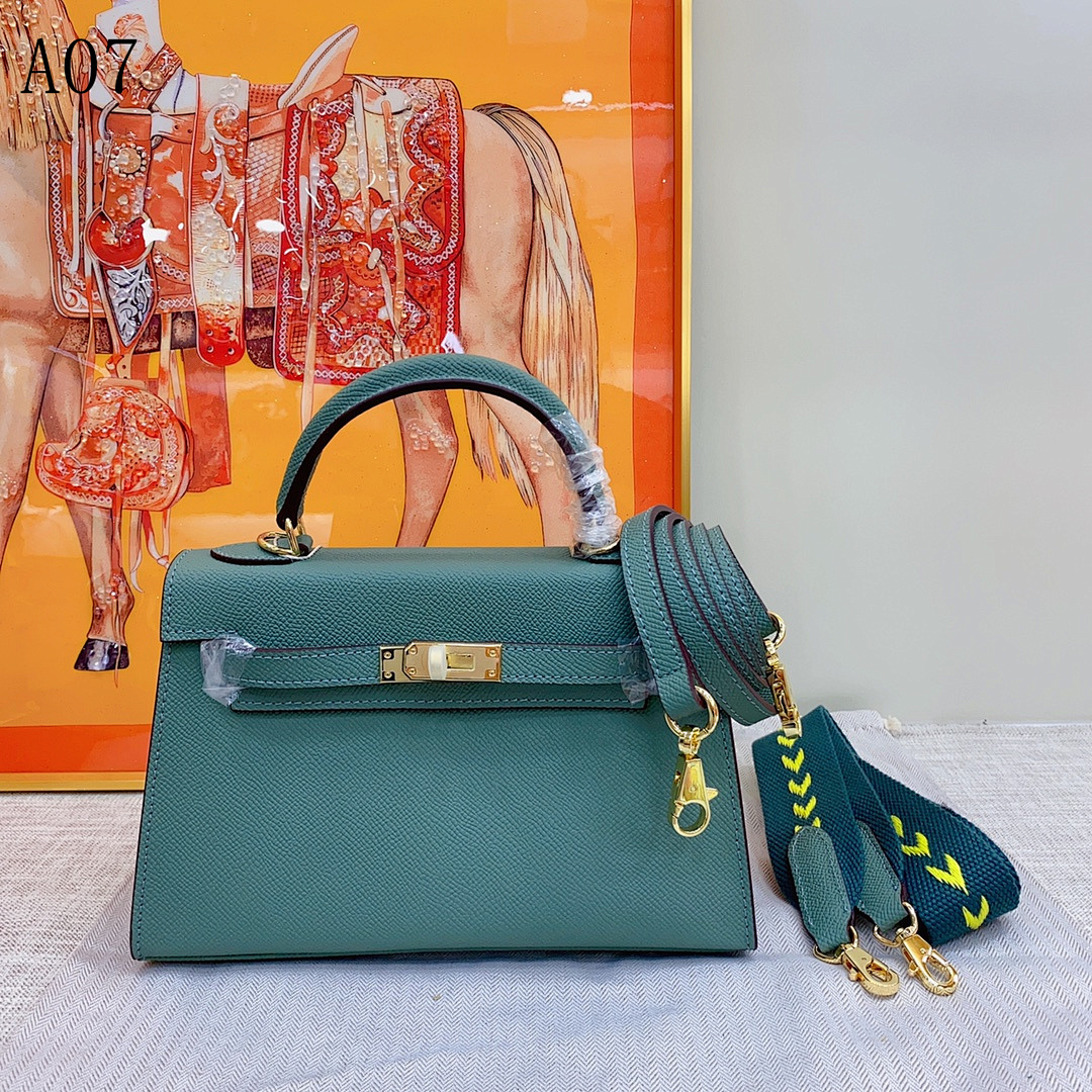 Hermès + Kelly 25 + Sellier Bag #5703