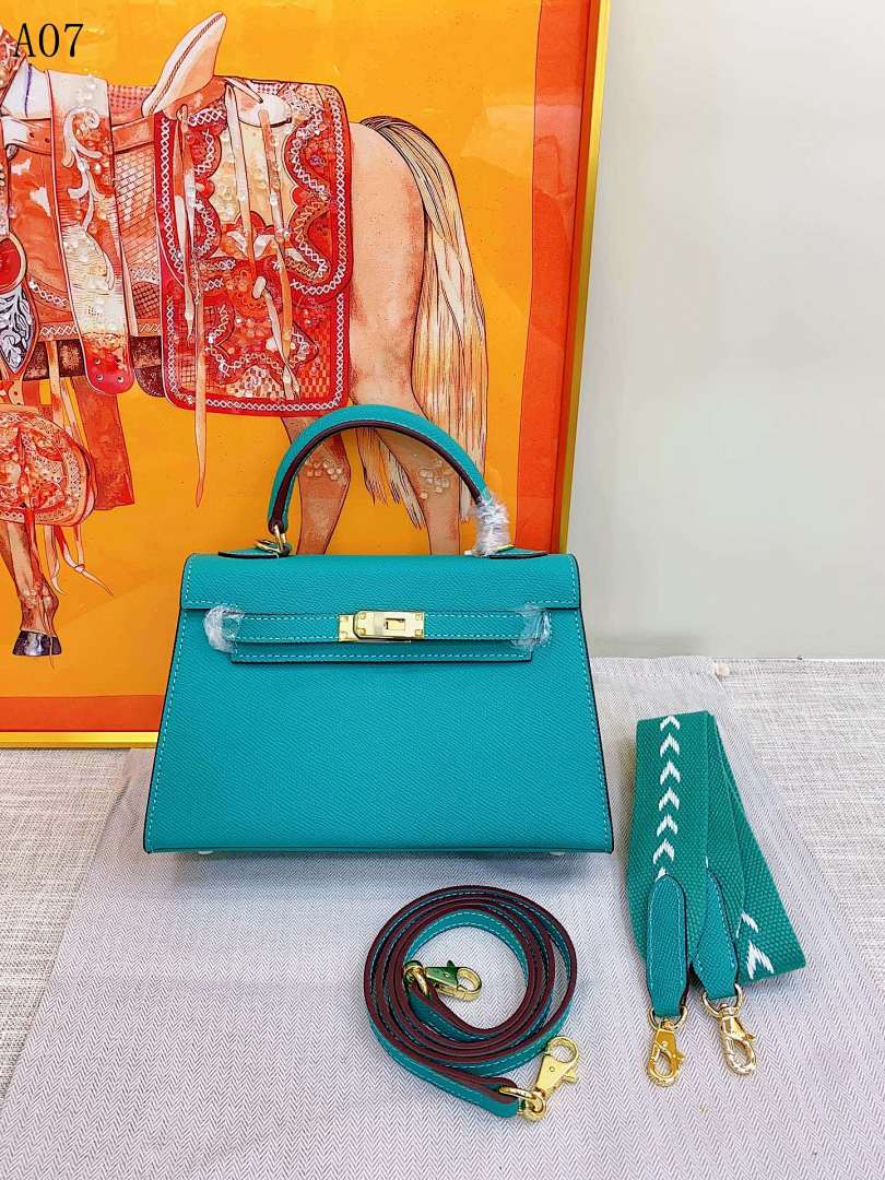 Hermès + Kelly 25 + Sellier Bag #5488