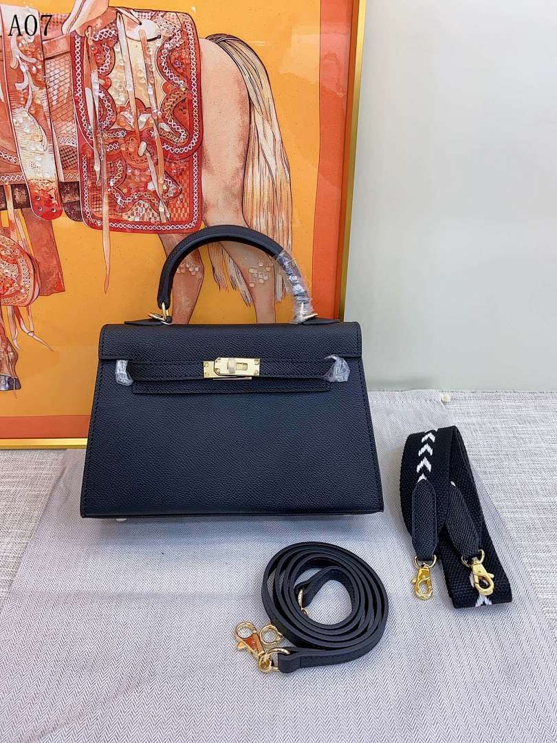 Hermès + Kelly 25 + Sellier Bag #5499
