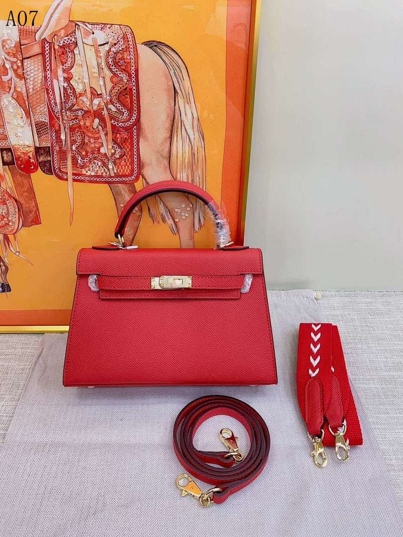 Hermès + Kelly 25 + Sellier Bag #5543
