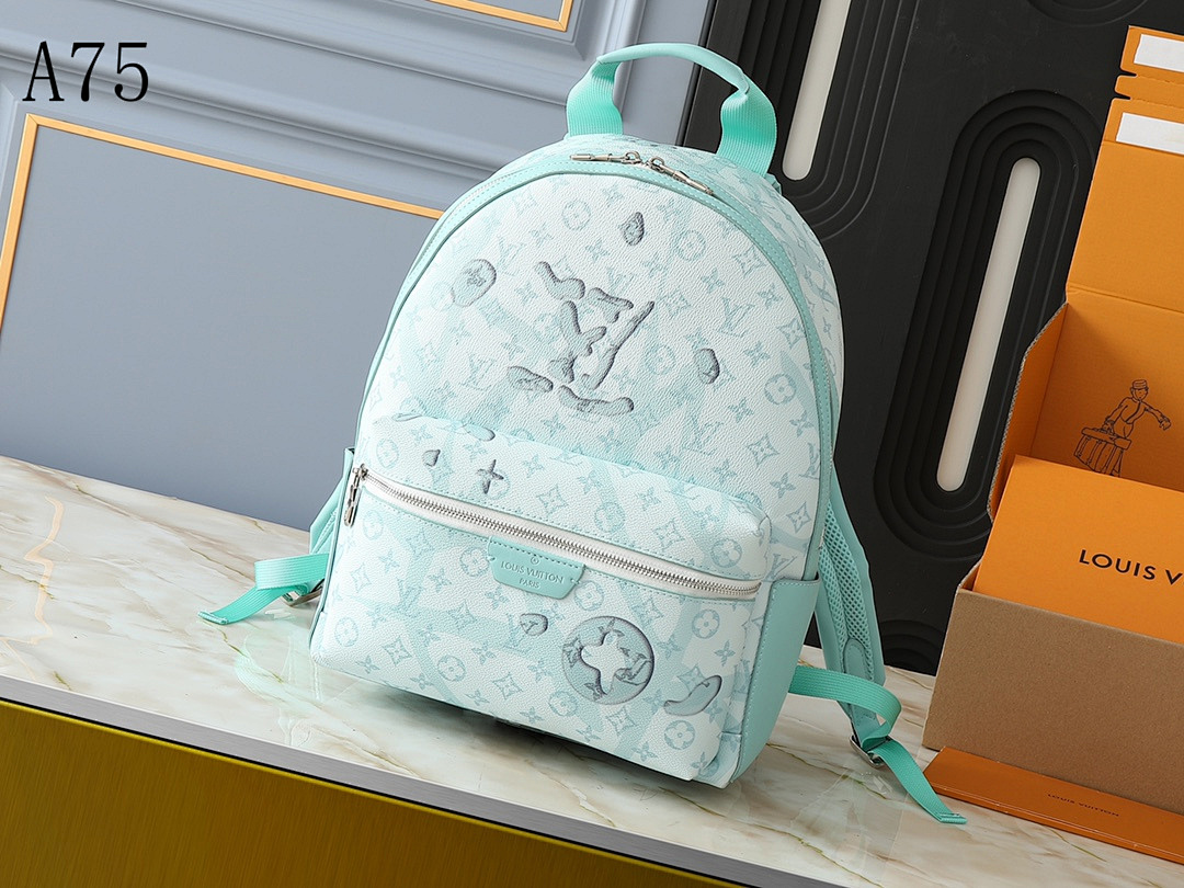 LVutton A75 Monogram Backpack #4101 1 LVutton A75 Monogram Backpack #4101