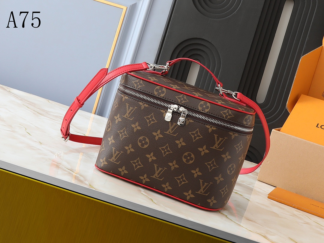 LVutton A75 Monogram Canvas Vanity Bag #3728