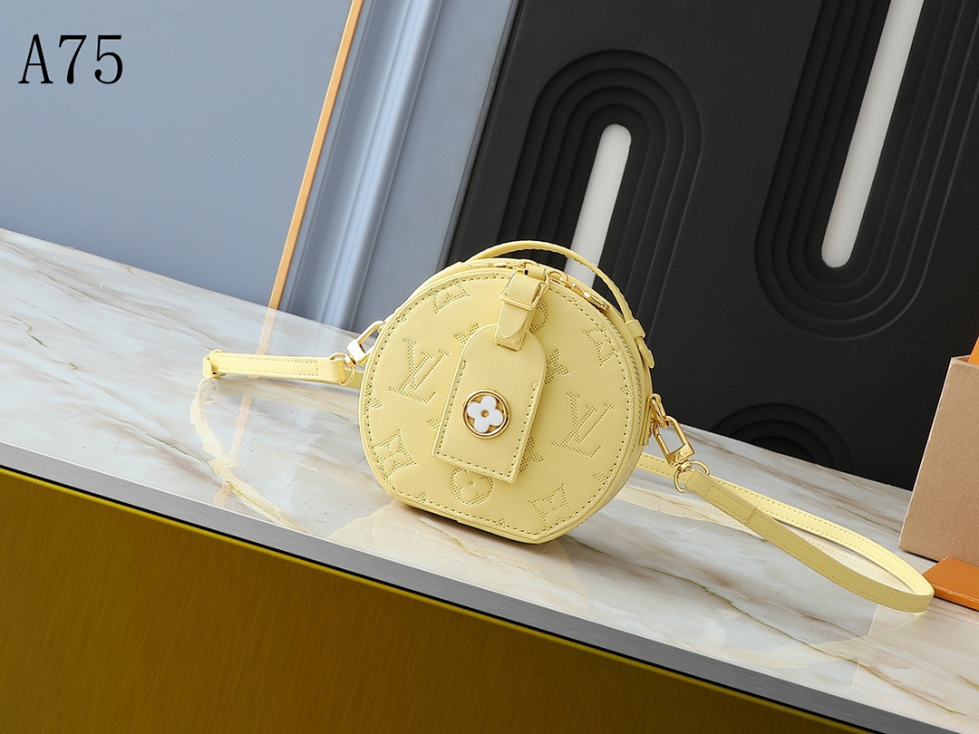 LVutton A75 Round Shoulder Bag #4777