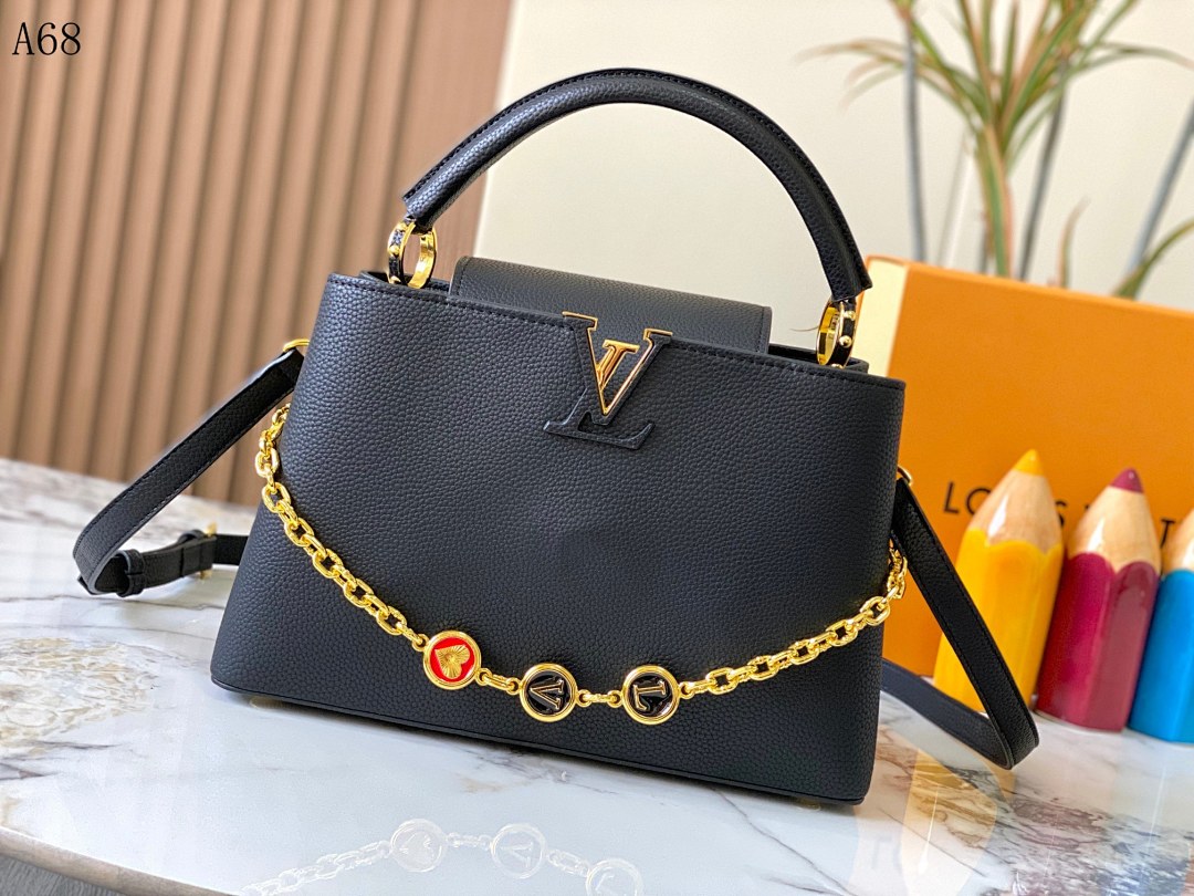 LVutton + A68 + Capucines Bag #3734
