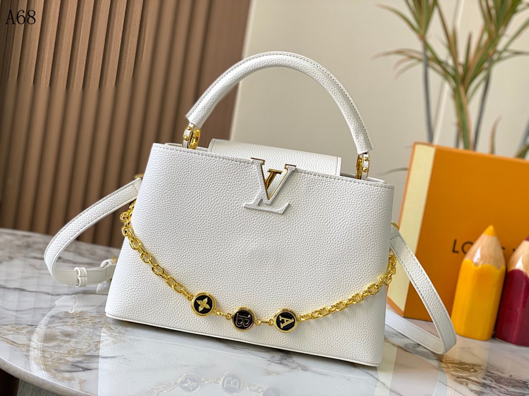 LVutton + A68 + Capucines MM Bag #4304