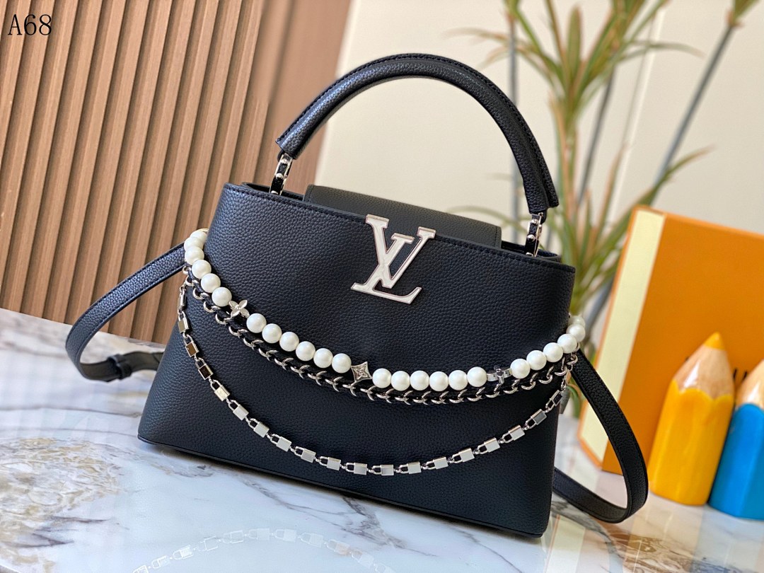 LVutton A68 Capucines Bag #4818 1 LVutton A68 Capucines Bag #4818