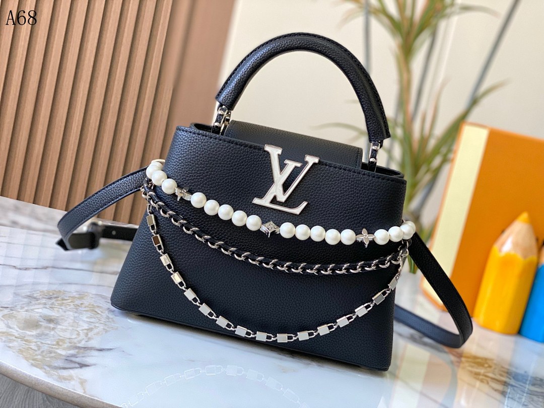 LVutton + A68 + Capucines Bag #3745