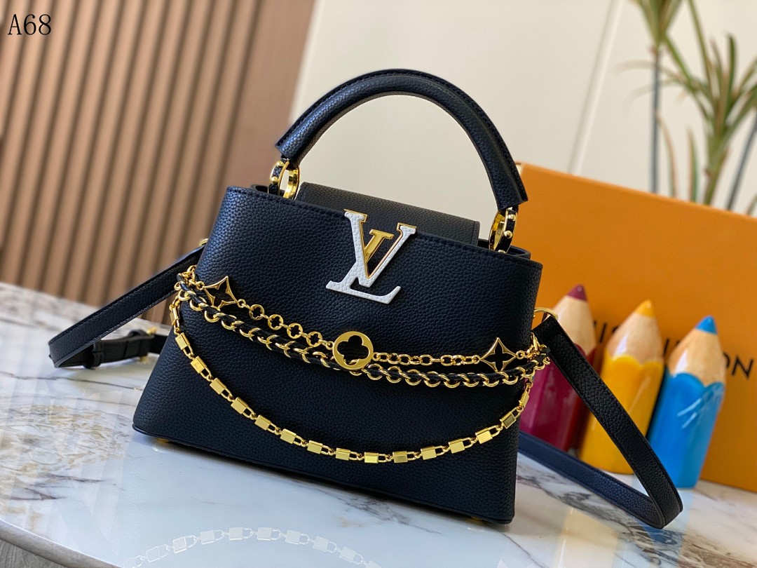 LVutton + A68 + Capucines Mini Bag #4251