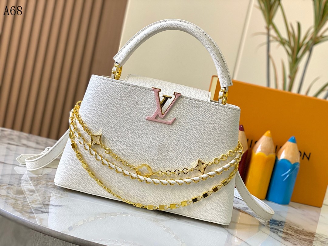 LVutton + A68 + Capucines Bag #3996