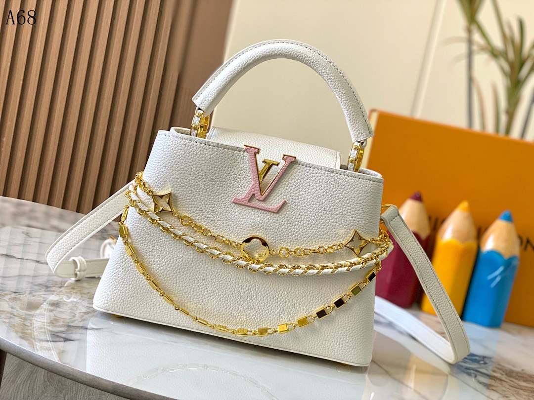 LVutton + A68 + Capucines Bag #3966