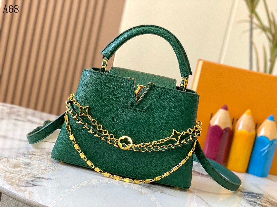 LVutton + A68 + Capucines Bag #4482