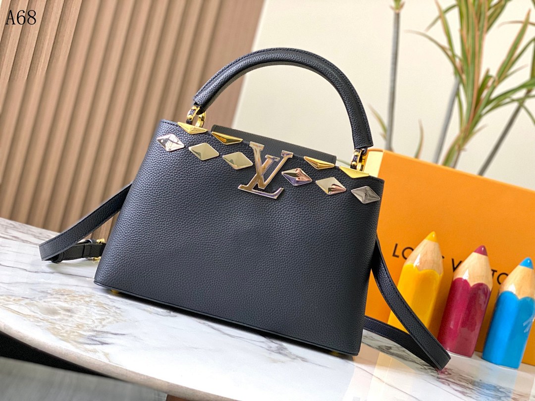 LVutton + A68 + Capucines Mini Bag #4424