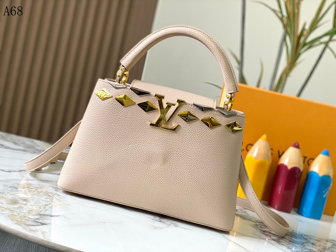 LVutton + A68 + Capucines Bag #4038 1 LVutton + A68 + Capucines Bag #4038