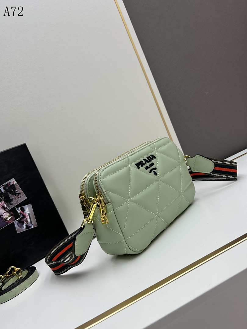 Pr4da Re-Edition Quilted Crossbody Bag #1926