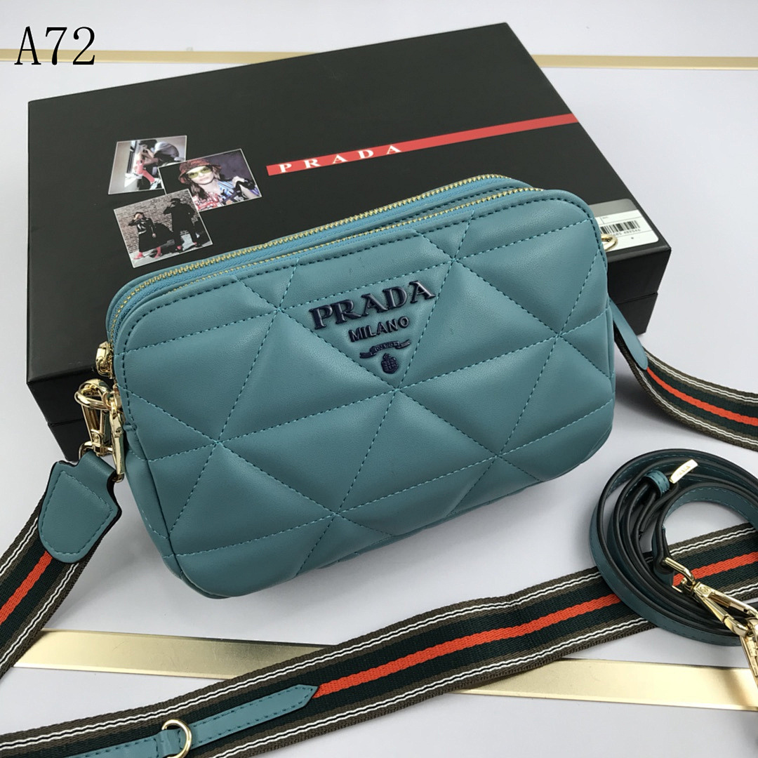 Pr4da Milano Quilted Crossbody Bag #1964