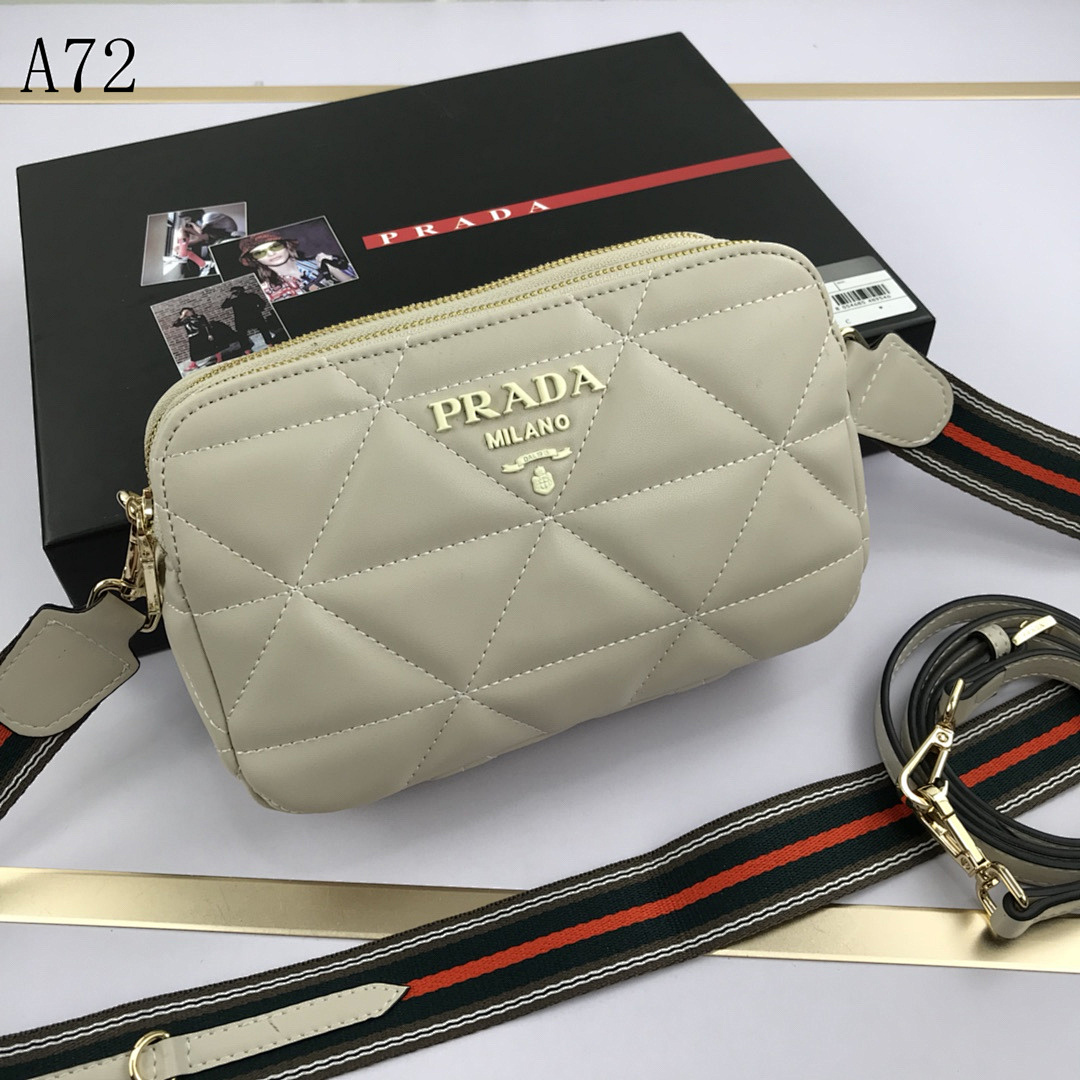Pr4da Milano Quilted Crossbody Bag #1762 1 Pr4da Milano Quilted Crossbody Bag #1762