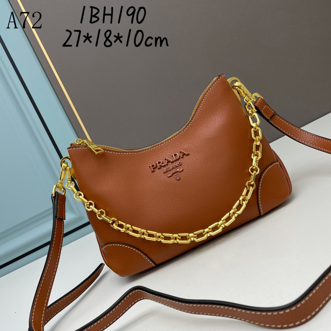 Pr4da A72 Saffiano Leather Shoulder Bag #1566
