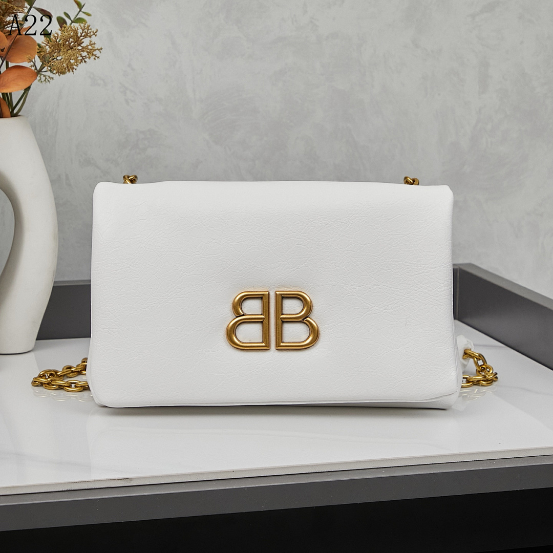 Balmain + A22 + BB Logo Chain Bag #6175