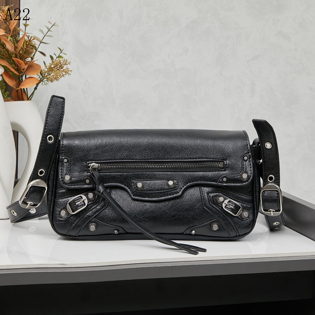 Balmain + A22 + Motorcycle Crossbody Bag #6174