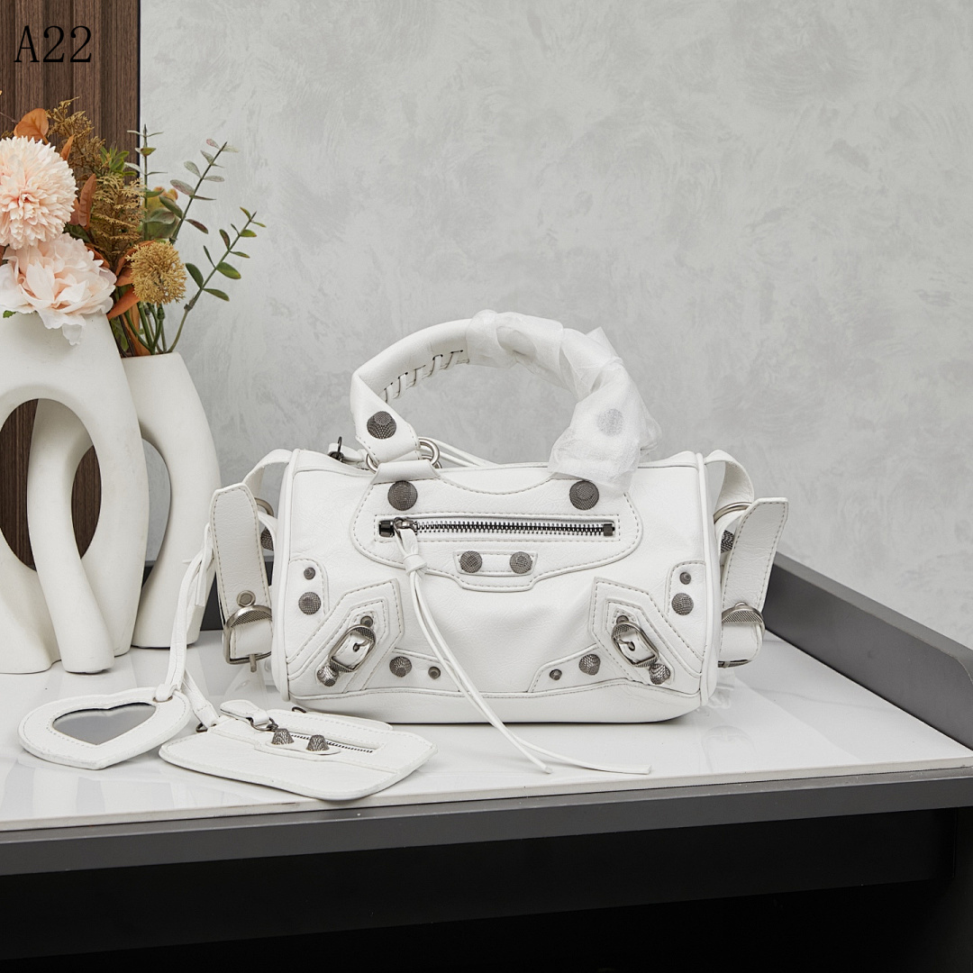 A22 + White Gothic Handbag #6119
