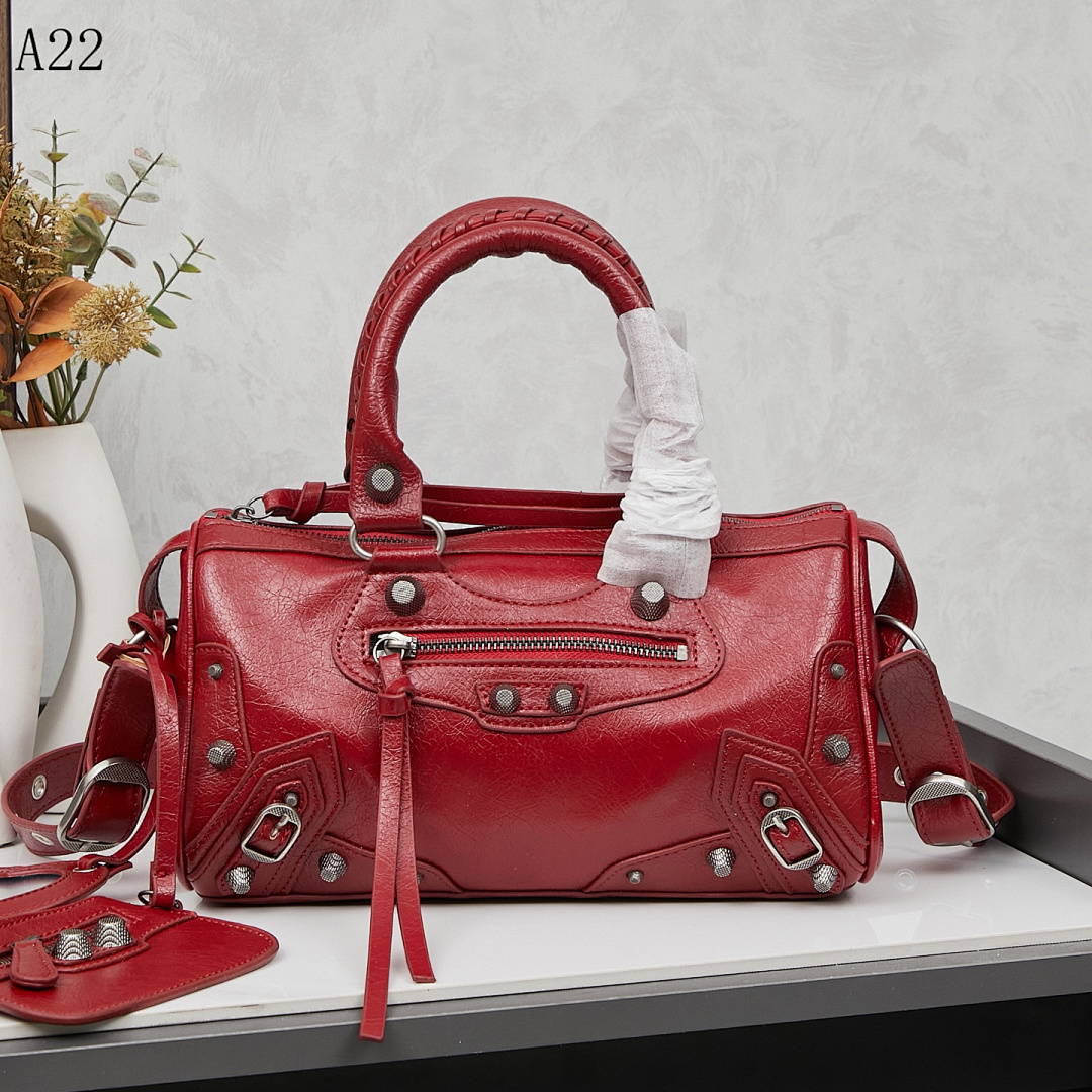 A22 Red Luxury Handbag #6180