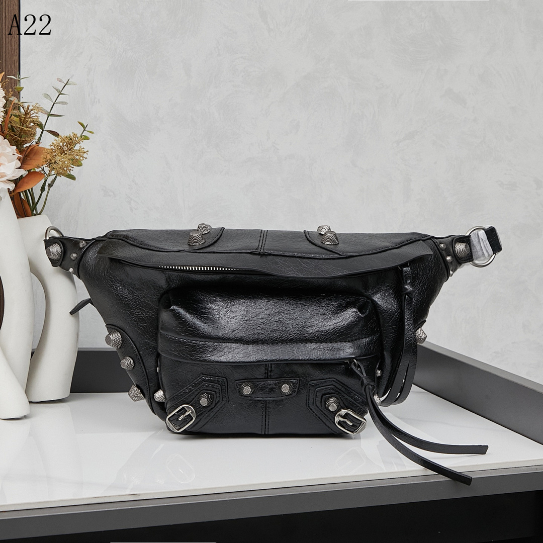 A22 Luxury Biker Waist Bag #6221