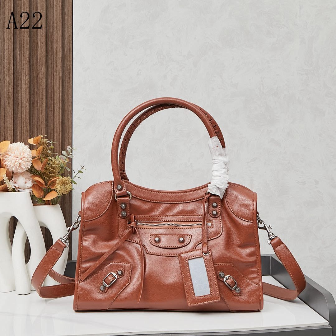 A22 Luxury Leather Tote Bag #6152