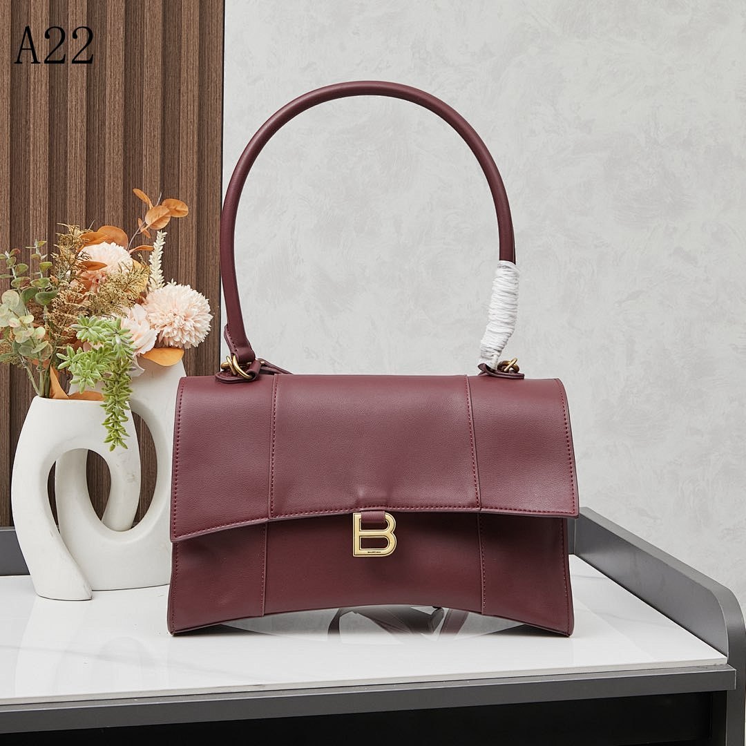 Bally + A22 + Classic Structured Top-Handle Bag #638